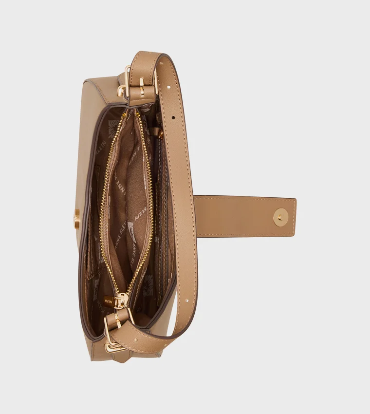 آن كلاين Anne Klein Scarf Detail Snap Shoulder Bag